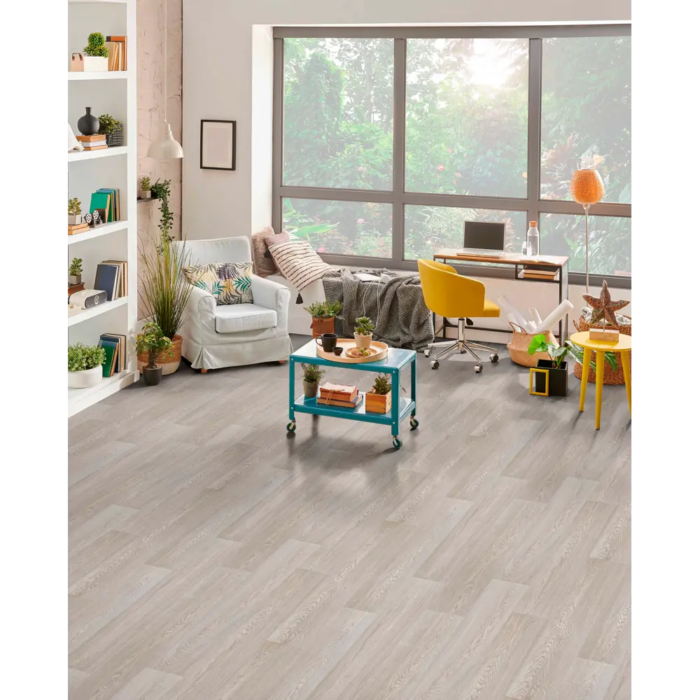 Artens Линолеум «Дуб Английский» с войлочной основой, серый 18569967 STLM-0011466 - Вид №6