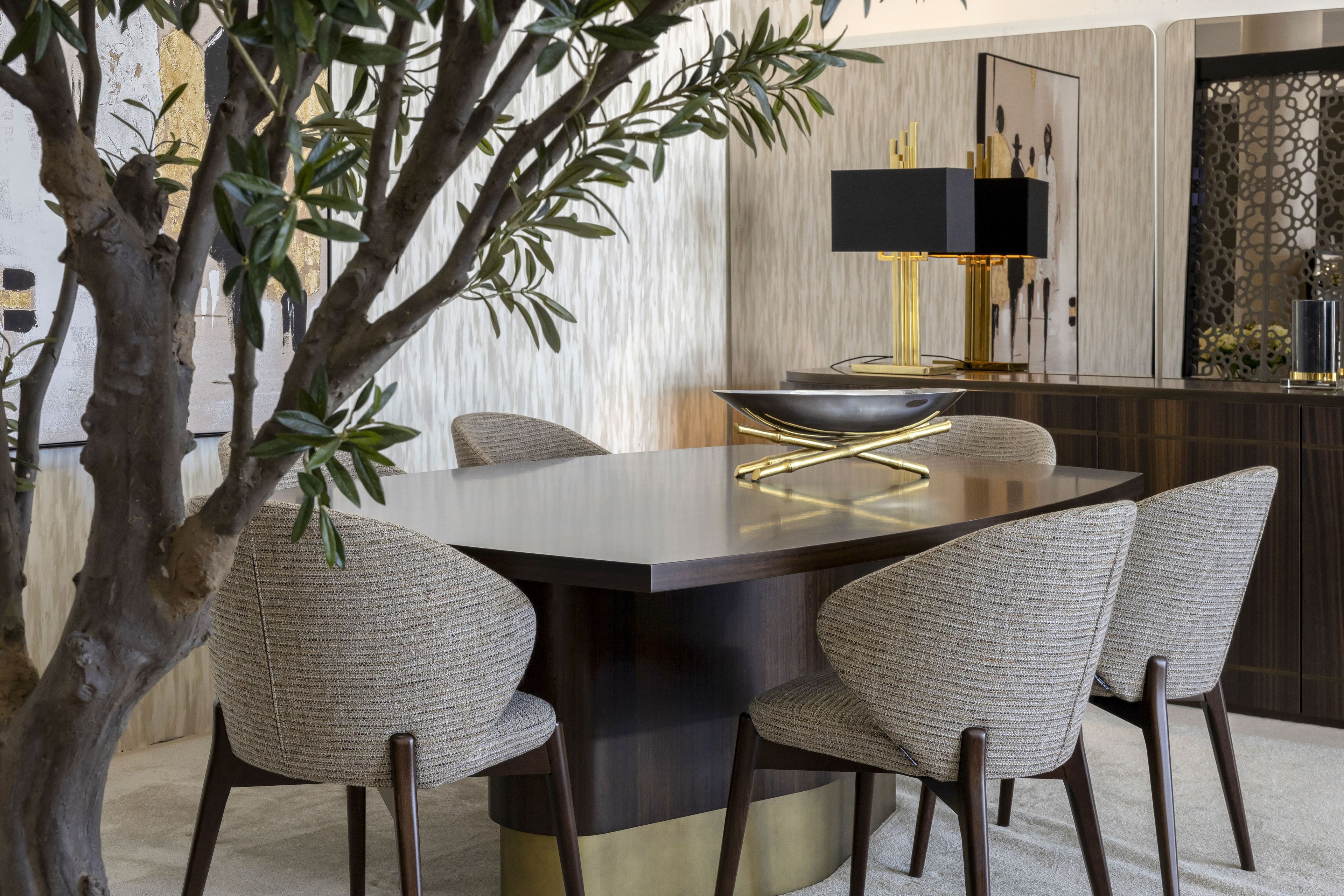 Прямоугольный обеденный стол из дуба Stylish Club Elea ARCH-00002523 - Вид №2