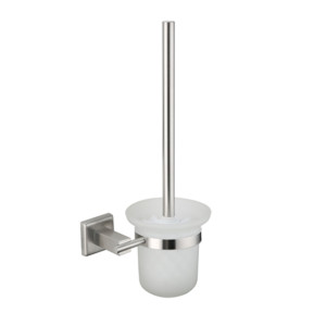 Ершик для унитаза подвесной MELANA сатин хром MLN-862006