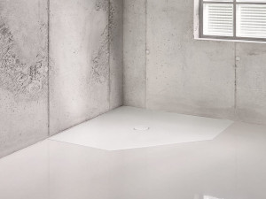 Поддон для душа с угловым полом