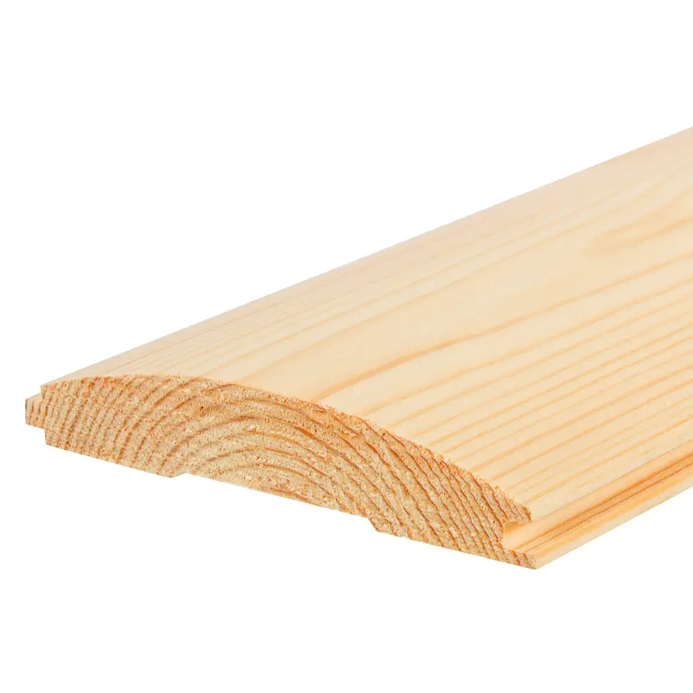 Santreyd Блок-хаус Оптима из натуральной ели для эстетичной отделки 81947969 STLM-0014608 - Вид №1