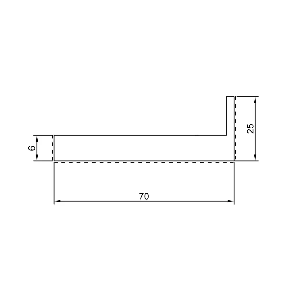 89353795 Наличник телескопический Ситти 2150x70x25 мм финиш бумага цвет дуб эдисон VELLDORIS STLM-1578721 - Вид №2