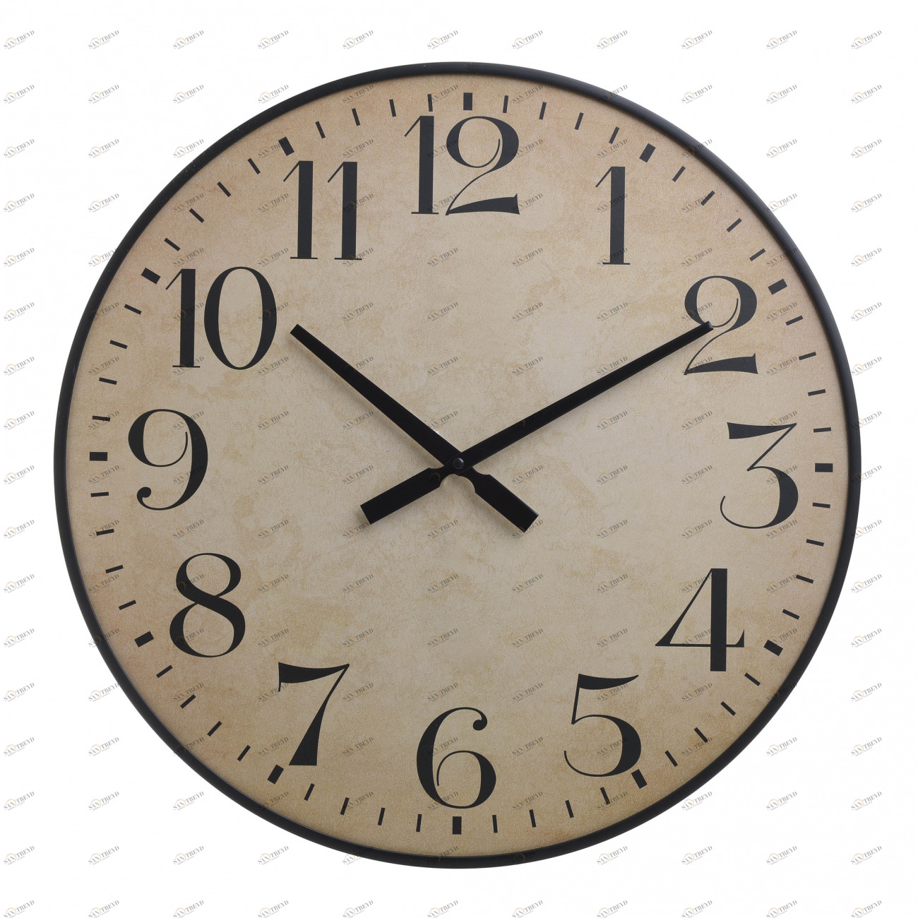 Часы настенные Leonora бежевого цвета TO4ROOMS  214069 Бежевый 