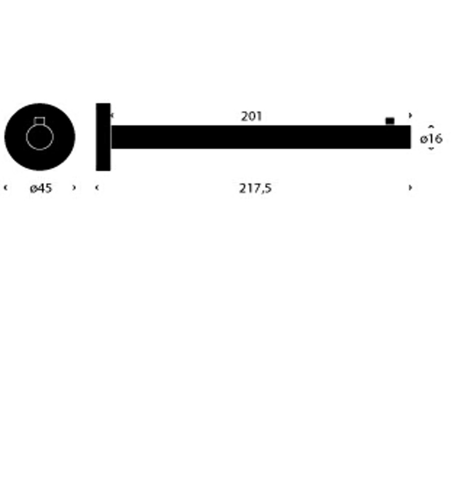 FROST Кронштейн для полки 2 » матовый Нержавеющая сталь Матовый N1116  - Вид №1