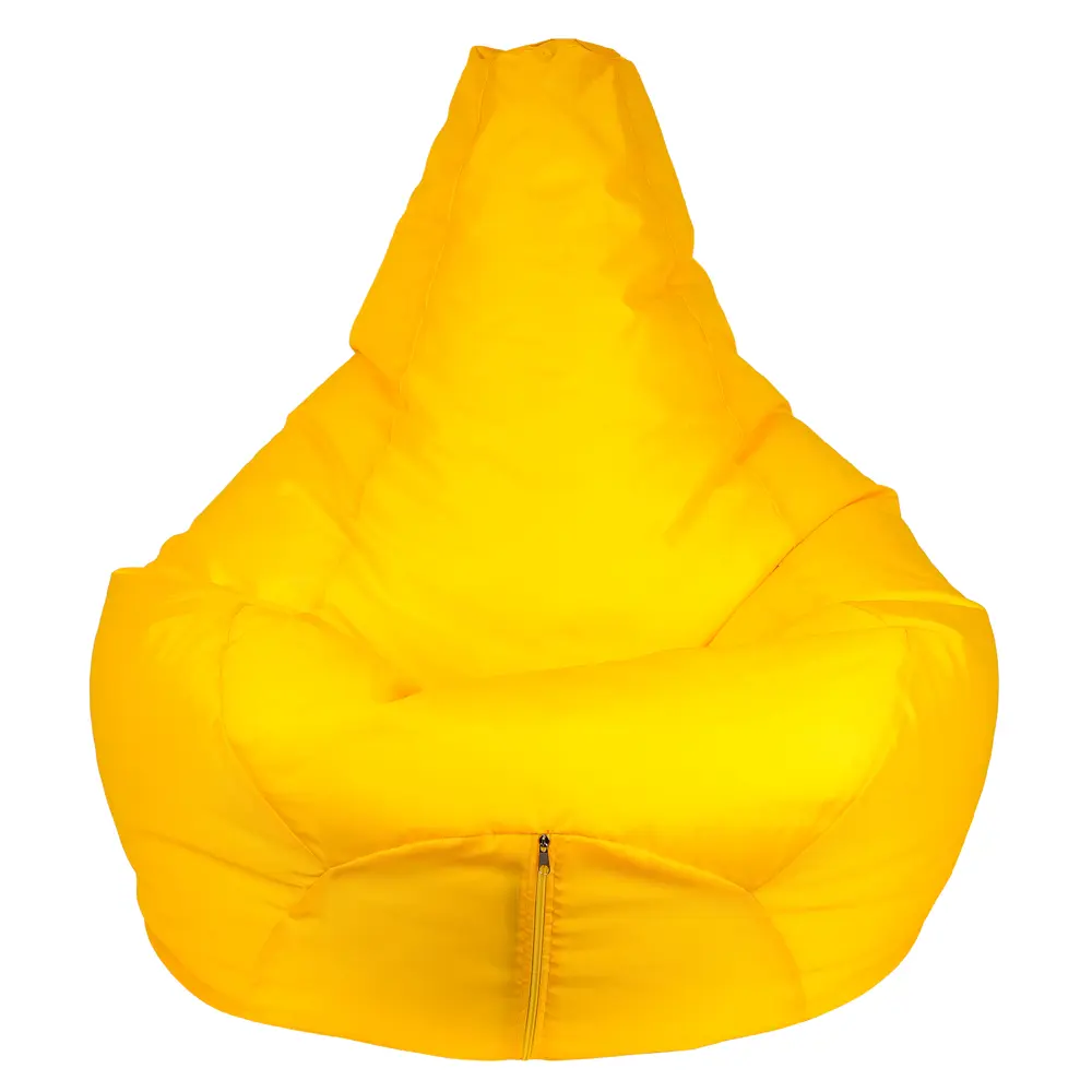 Бескаркасное кресло-груша желтого цвета 120x80 см 89428120 Santreyd STLM-1581124 - Вид №1