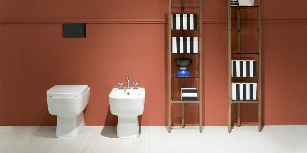 DUETTO21 Приставной унитаз напольный Белый Antonio Lupi Design Duetto Италия Antoniolupi - Вид №1