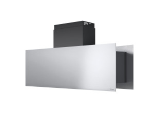 Островная вытяжка из нержавеющей стали со встроенным освещением