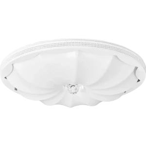 Люстра потолочная светодиодная 10231/S с пультом управления, 10 м², регулируемый белый свет, цвет белый