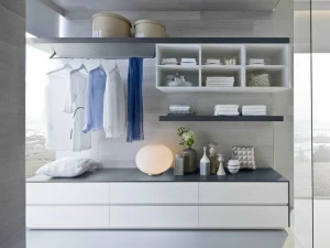 Ideagroup Модульная деревянная гардеробная Nyù