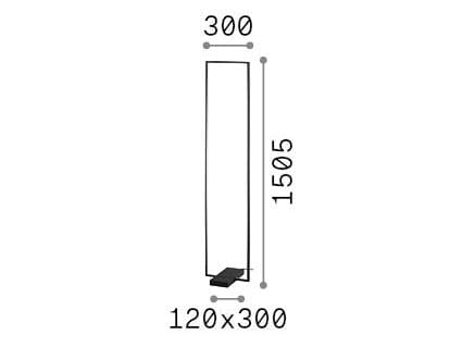 Окрашенный металлический светодиодный торшер Ideal Lux рамка ARCH-00064208 - Вид №2