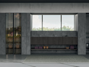 Шкаф для раковины Corian® со встроенной раковиной