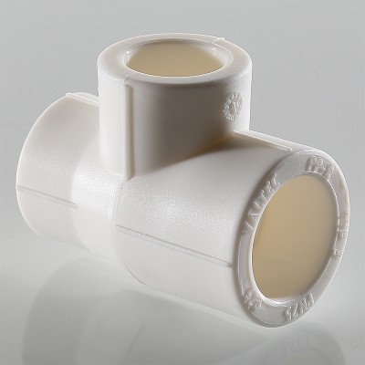 VTp.735.0.040020040 Фитинг полипропиленовый – тройник переходной Valtec 40 x 20 x 40 мм  - Вид №1