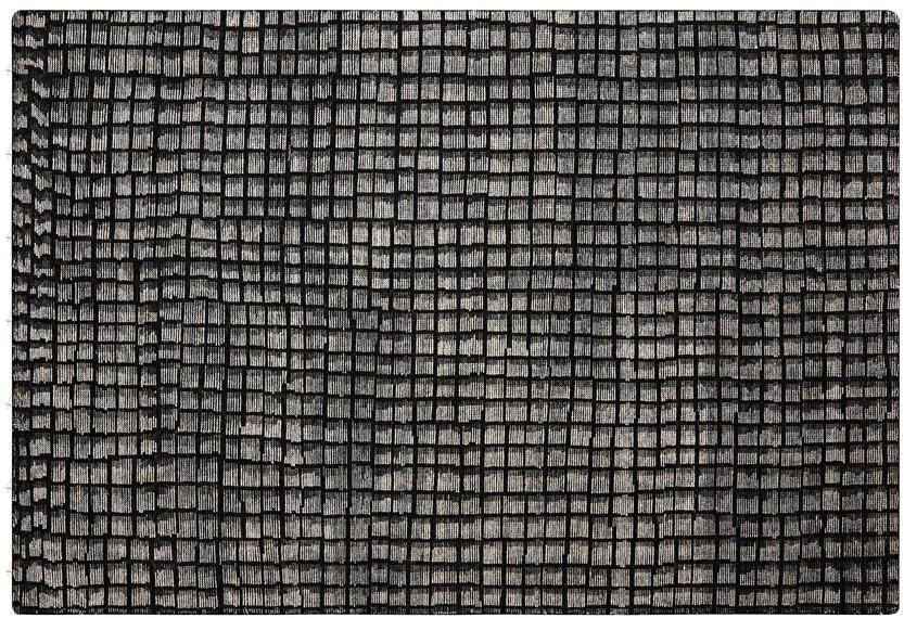 GAN Прямоугольный шерстяной коврик ручной работы с геометрическими мотивами Hand knotted sun-id-1430445