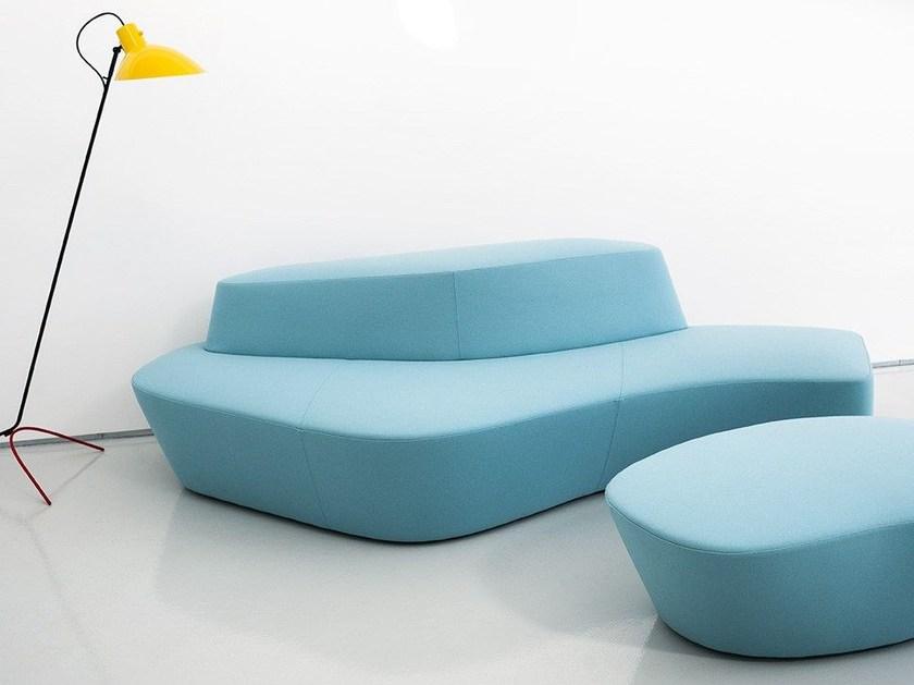 Tacchini Скамья из ткани со спинкой Polar sun-id-1421560 - Вид №4