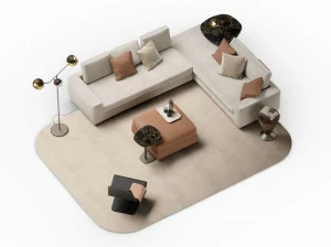 Reflex Модульный угловой диван Adone