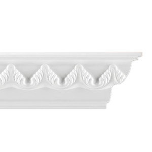 Плинтус потолочный инжекционный D 135/80 ( 40 шт. в упак.)