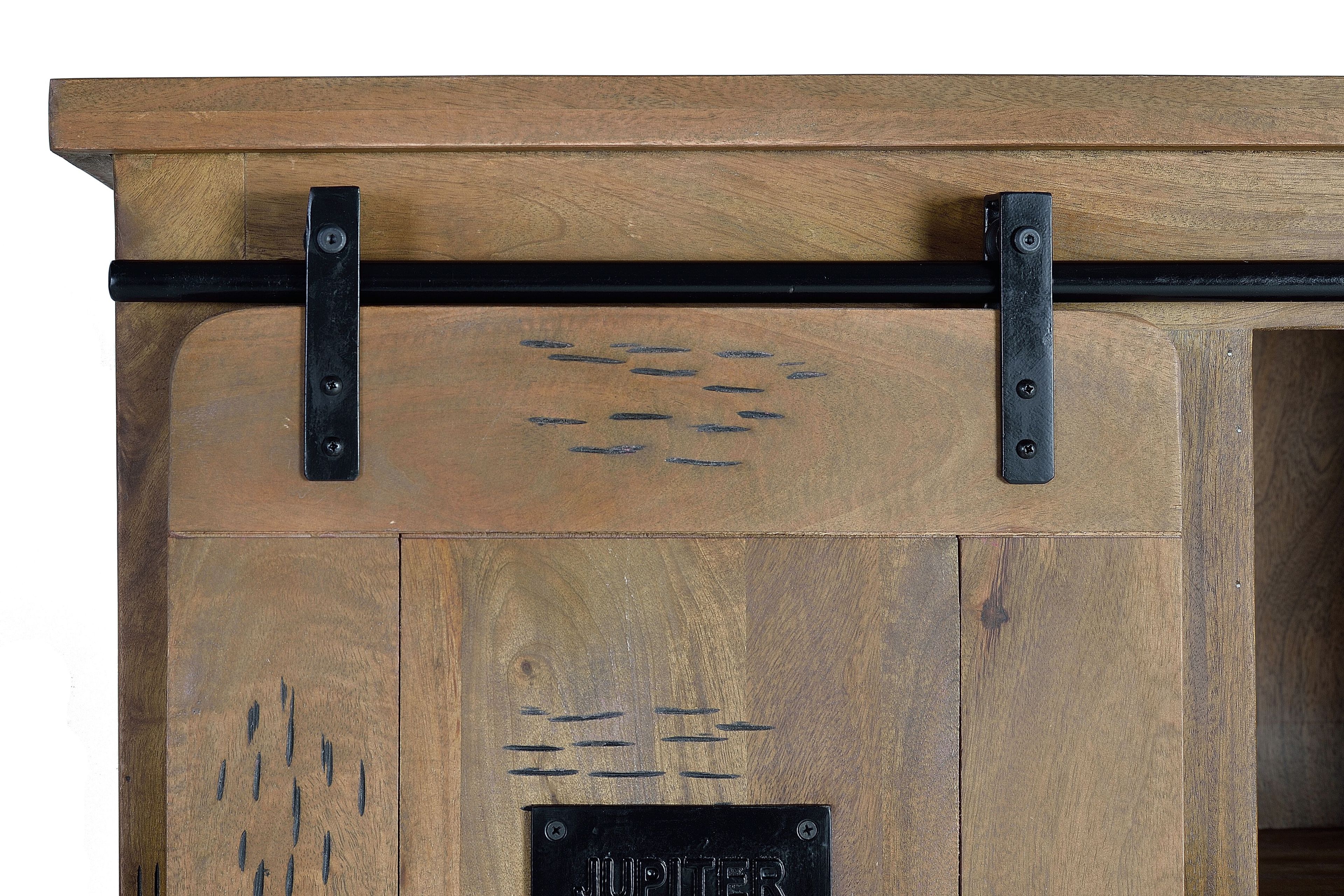 Шкаф из манго с выдвижными ящиками и дверцами Giner y Colomer Юпитер ARCH-00032119 - Вид №5