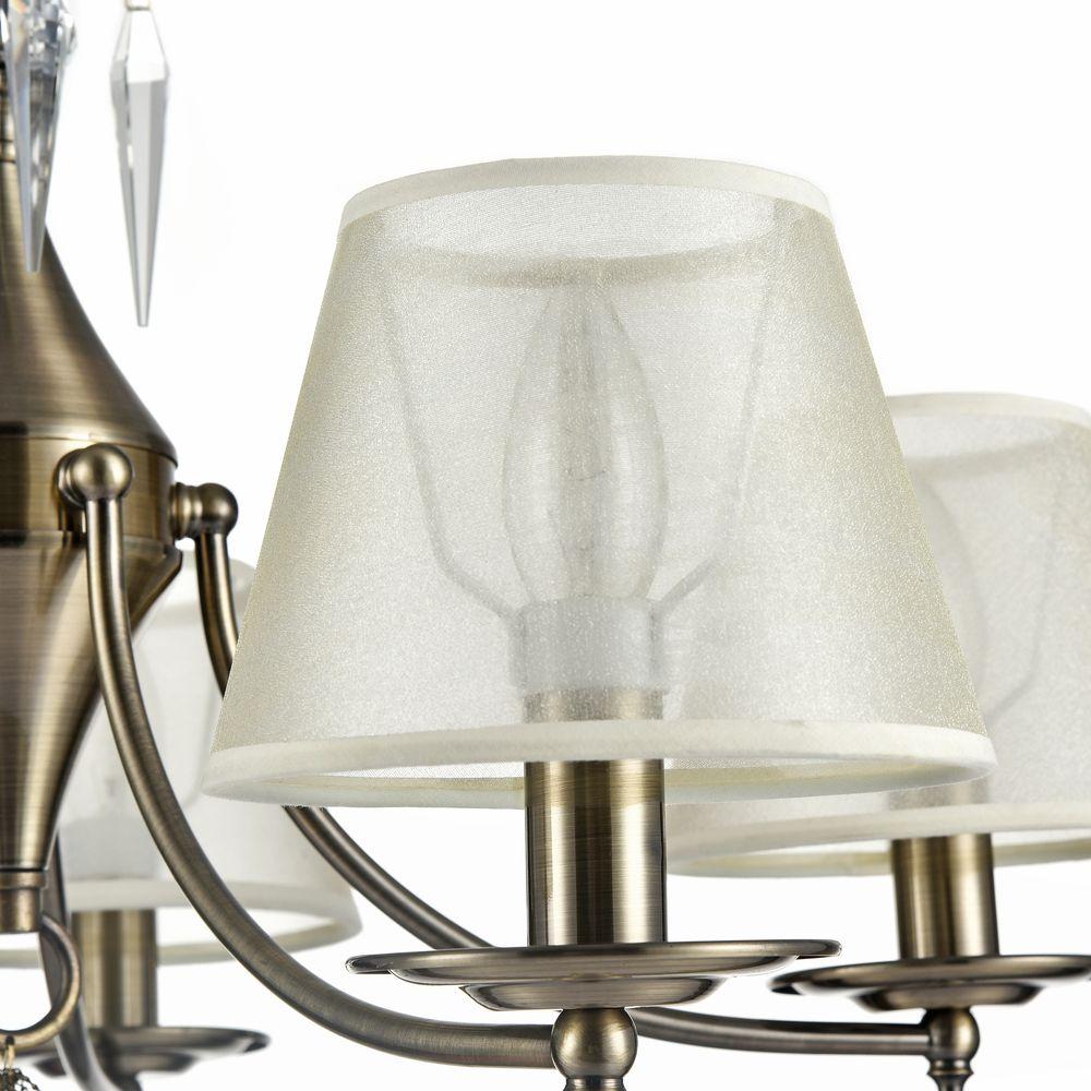 Подвесная люстра Freya Garcia FR2908-PL-05-BZ FREYA GARCIA 186729 Белый  - Вид №3