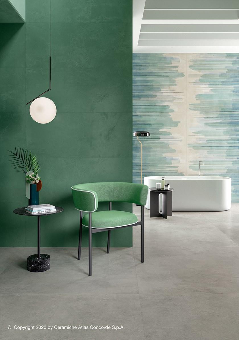 Atlas Concorde Белая плитка для стен с эффектом смолы Prism sun-id-1514355 - Вид №65