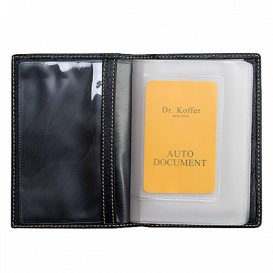 X515177-01-04 Обложка для автодокументов Dr Koffer  - Вид №1