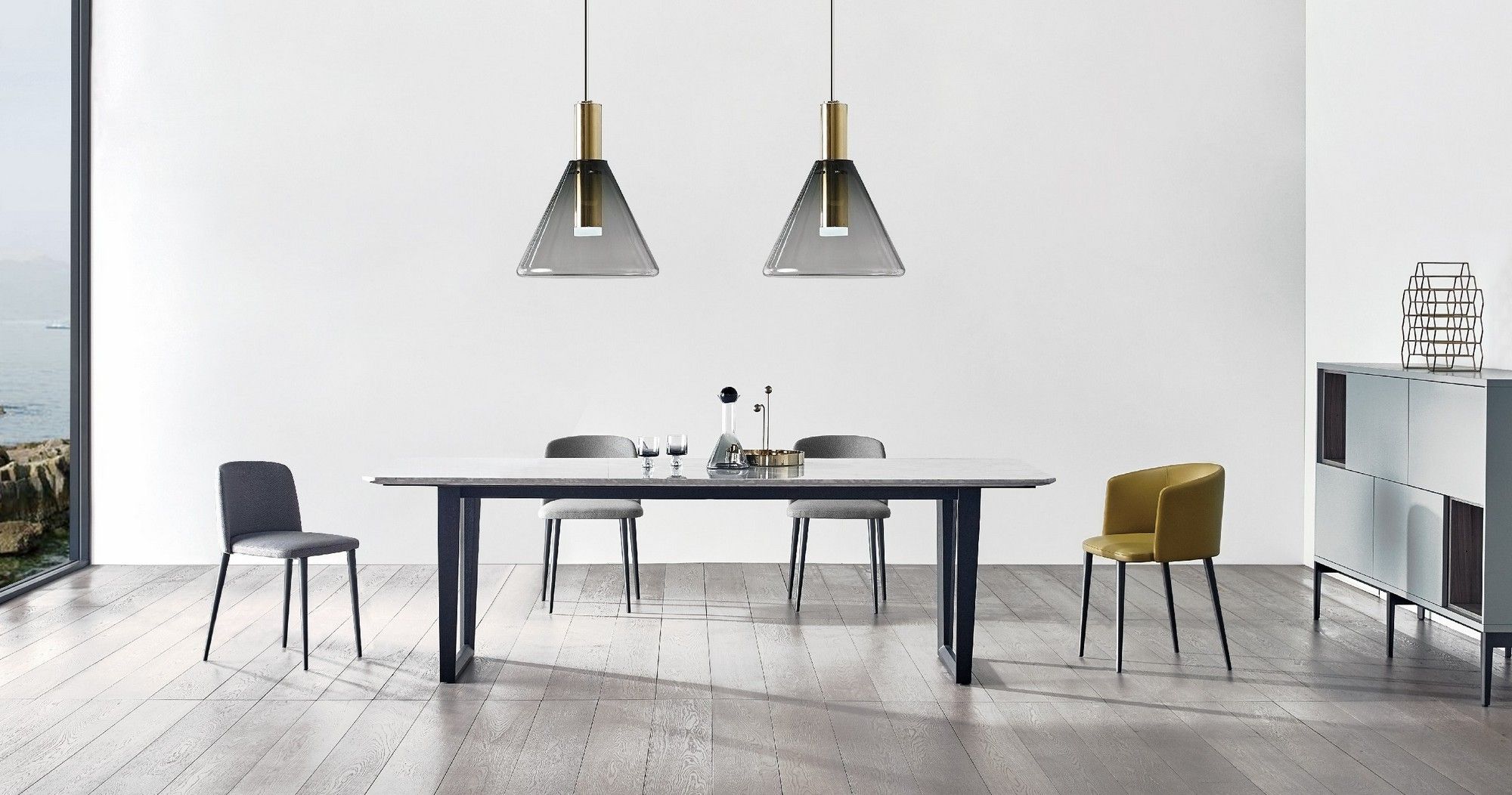 Прямоугольный стол из шпона CAMERICH Verge ARCH-00141382 - Вид №2