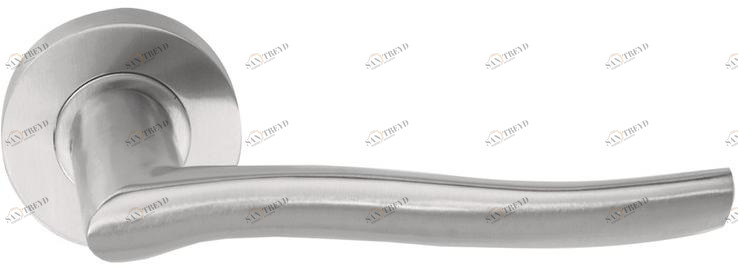 Formani Ручка из нержавеющей стали на розетке Basic Lbix