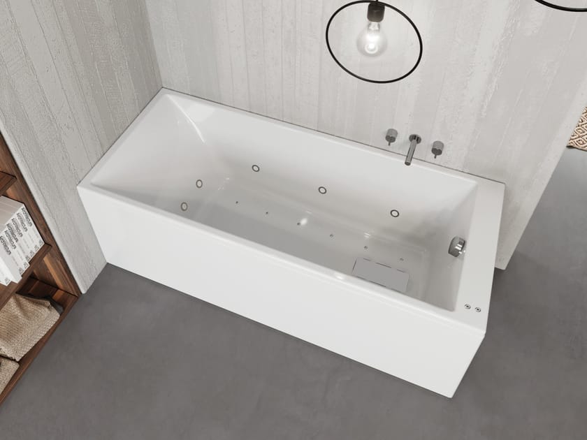 Прямоугольная ванна с гидромассажем Kinedo Slim Edge ARCH-00013497