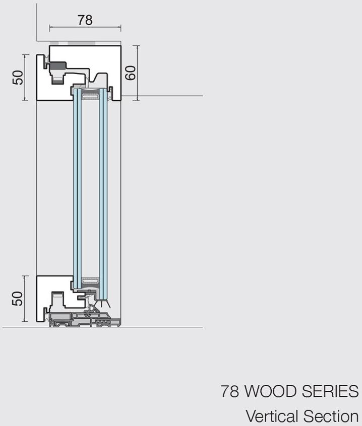CARMINATI SERRAMENTI Распашное окно из дерева с двойным остеклением Skyline system sun-id-1428125 - Вид №9