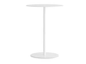 Высокий круглый садовый стол