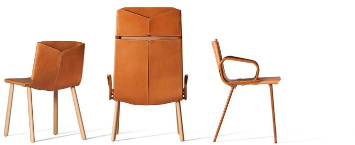 Capdell Кожаное кресло с подлокотниками Ply sun-id-1440443 - Вид №1