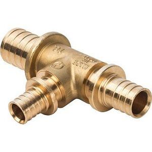 Тройник переходной 32x20x25 аксиальный для труб из сшитого полиэтилена STOUT