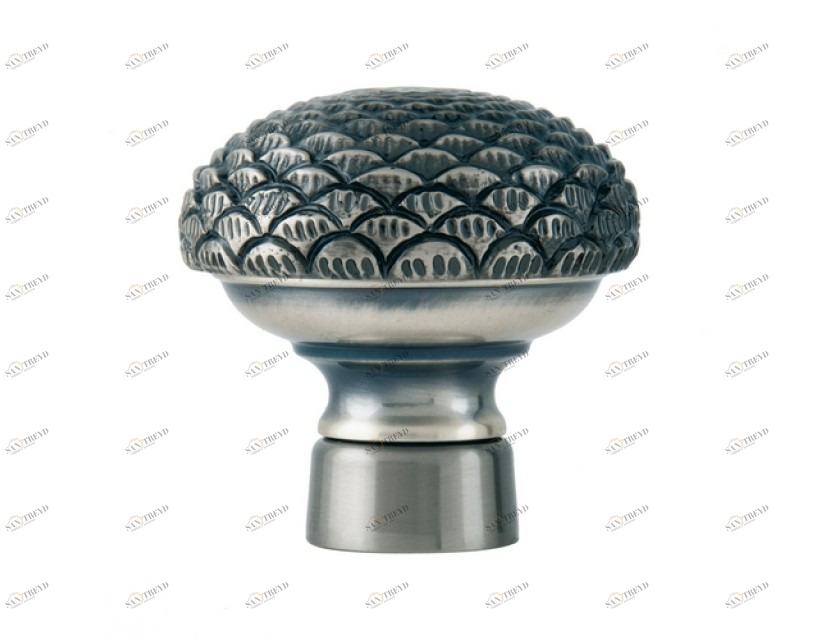 059445.A00.71 Комплект ручек для душевой системы Античное серебро Mestre 