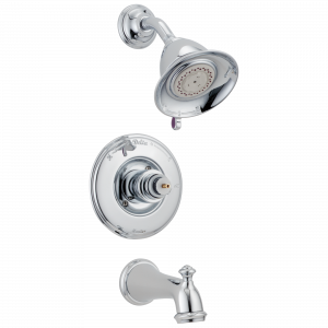 T14455-CBLHP Ванна и облицовка для душа Monitor® серии 14 - Без ручки Delta Faucet Victorian Хром и полированная латунь