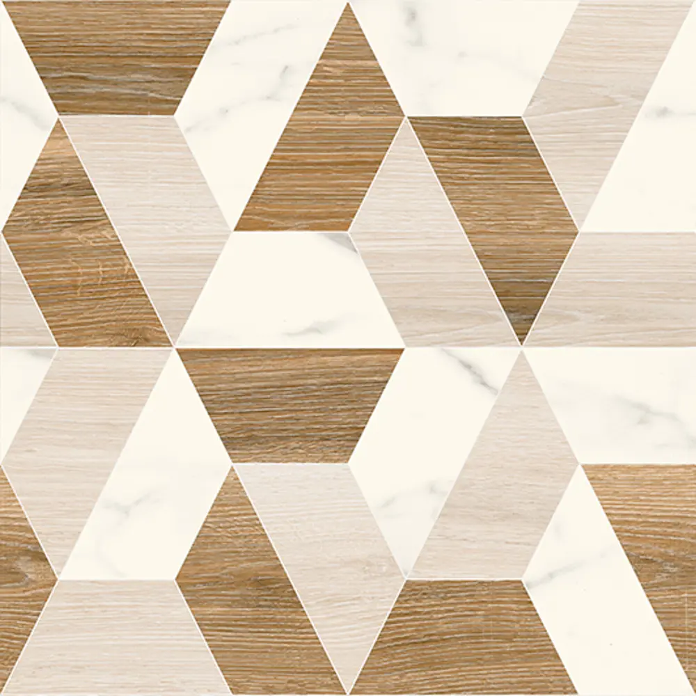 Керамогранит Классик «Вуд» 45х45см 1.42 м² цвет коричневый/белый LB CERAMICS STLM-2107104