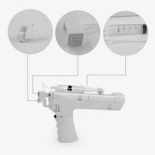 38015 Ванадиево-титановый шприц 25D для пистолетов мезотерапии Nova NewFace (НОВА НьюФейс)  - Вид №3