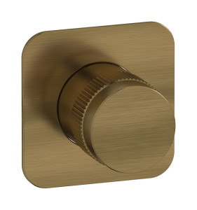 Комплект внешних частей настенного прогрессивного смесителя на 1 потребителя. WE ARE IB rx300mb Modern Bronze Reflex