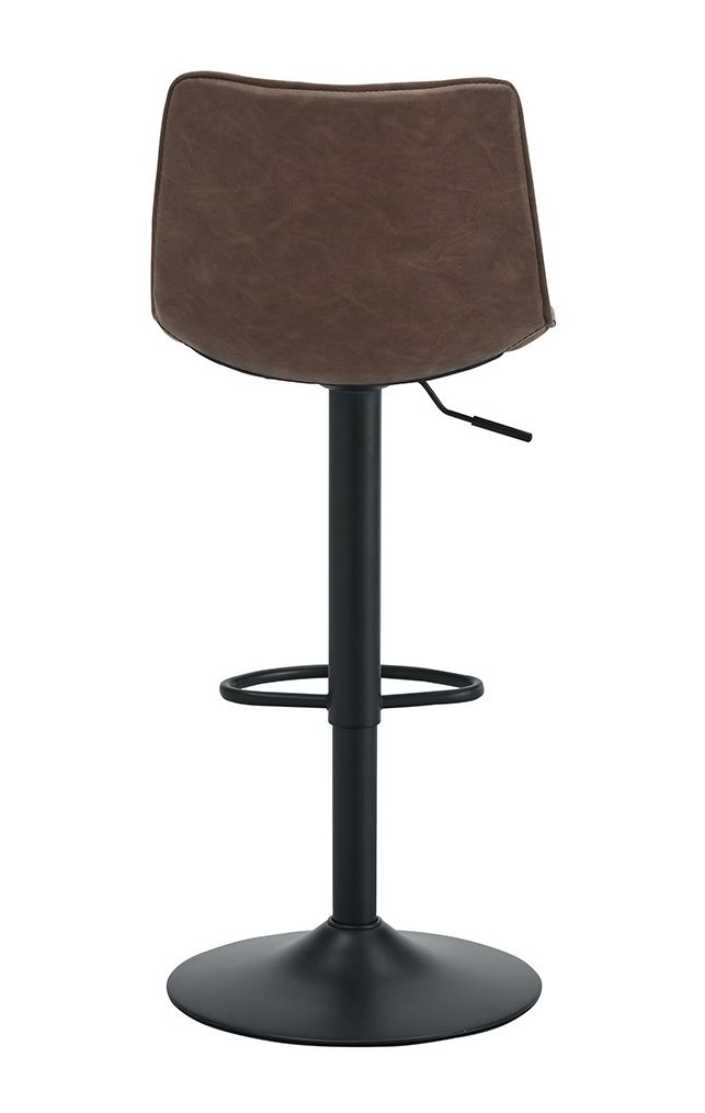 Стул барный со спинкой коричневый из экокожи "Салвадор" STOOL GROUP  00-3946052 Коричневый  - Вид №4