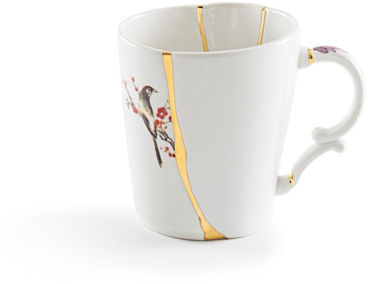 Seletti Кружка из фарфора и золота Kintsugi sun-id-1464670 - Вид №2