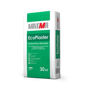 Штукатурка гипсовая Магма Eco Plaster МР 30 кг