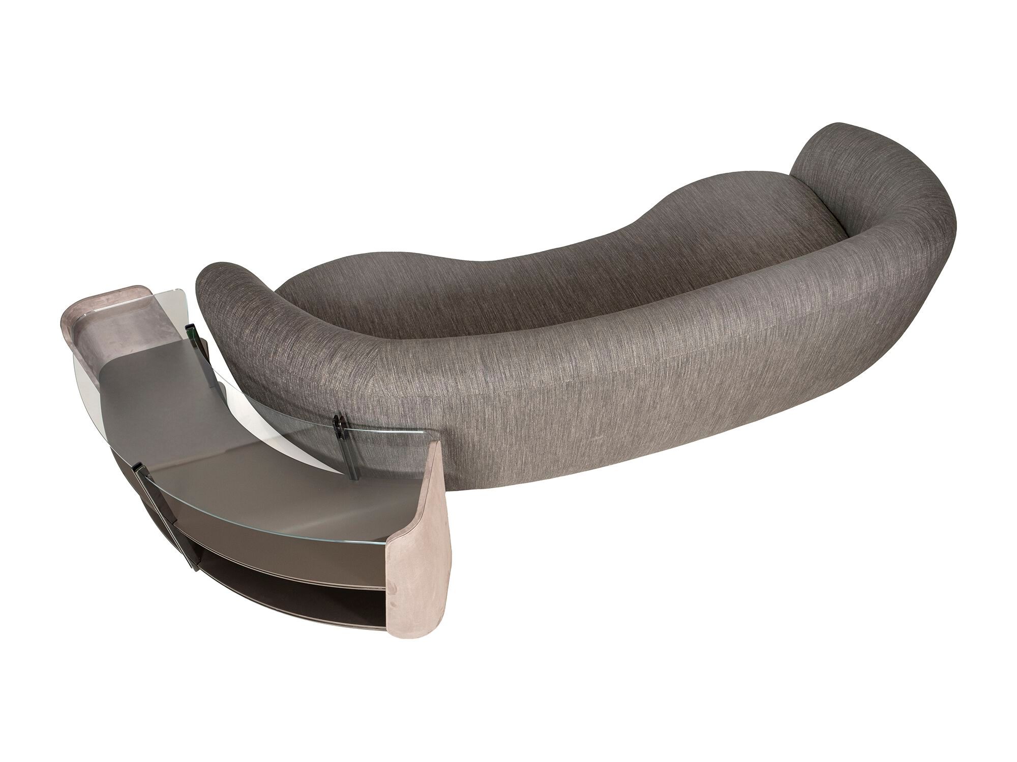 4-местный изогнутый тканевый диван Zebrano Gioia ARCH-00075931 - Вид №6