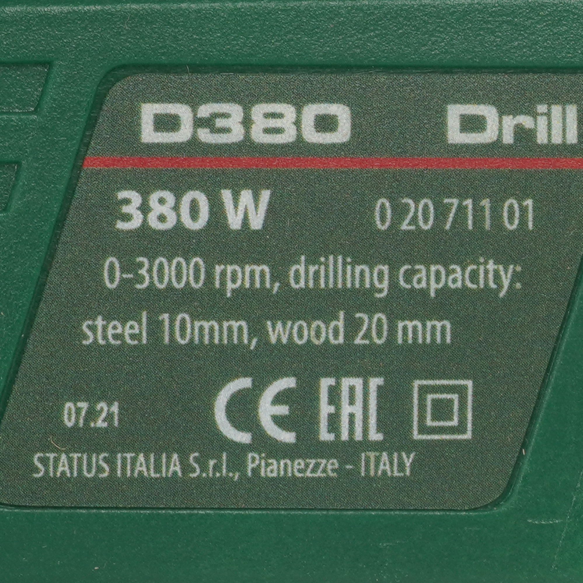 Дрель  Status D380 9207056 STDN-0098542 - Вид №2