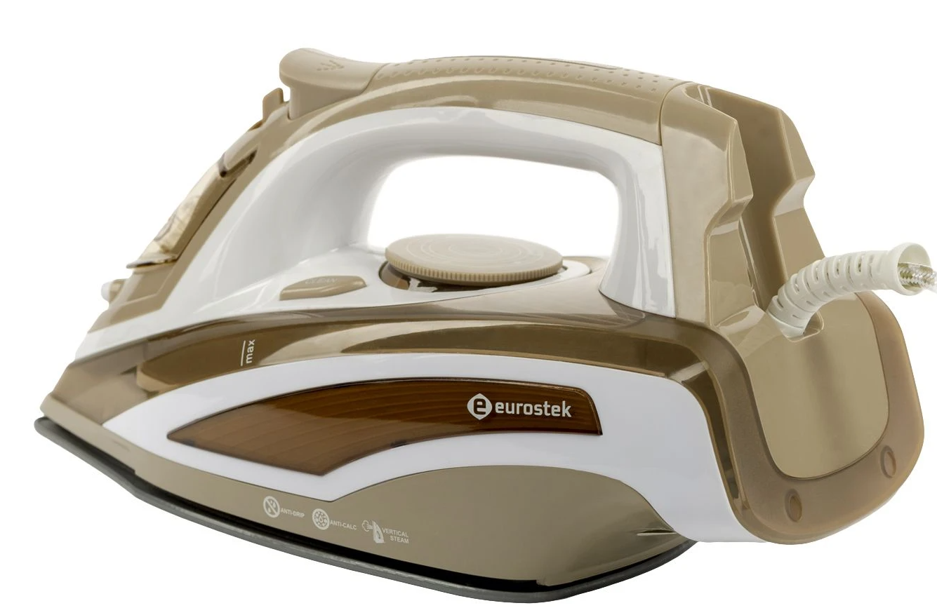 9071916 Утюг EuroStek EEI-2602 бежевый STDN-0023505 - Вид №2