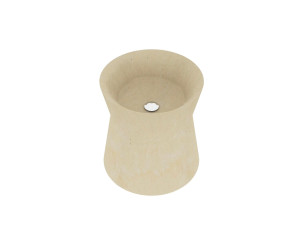 Подвесной умывальник из камня Лечче