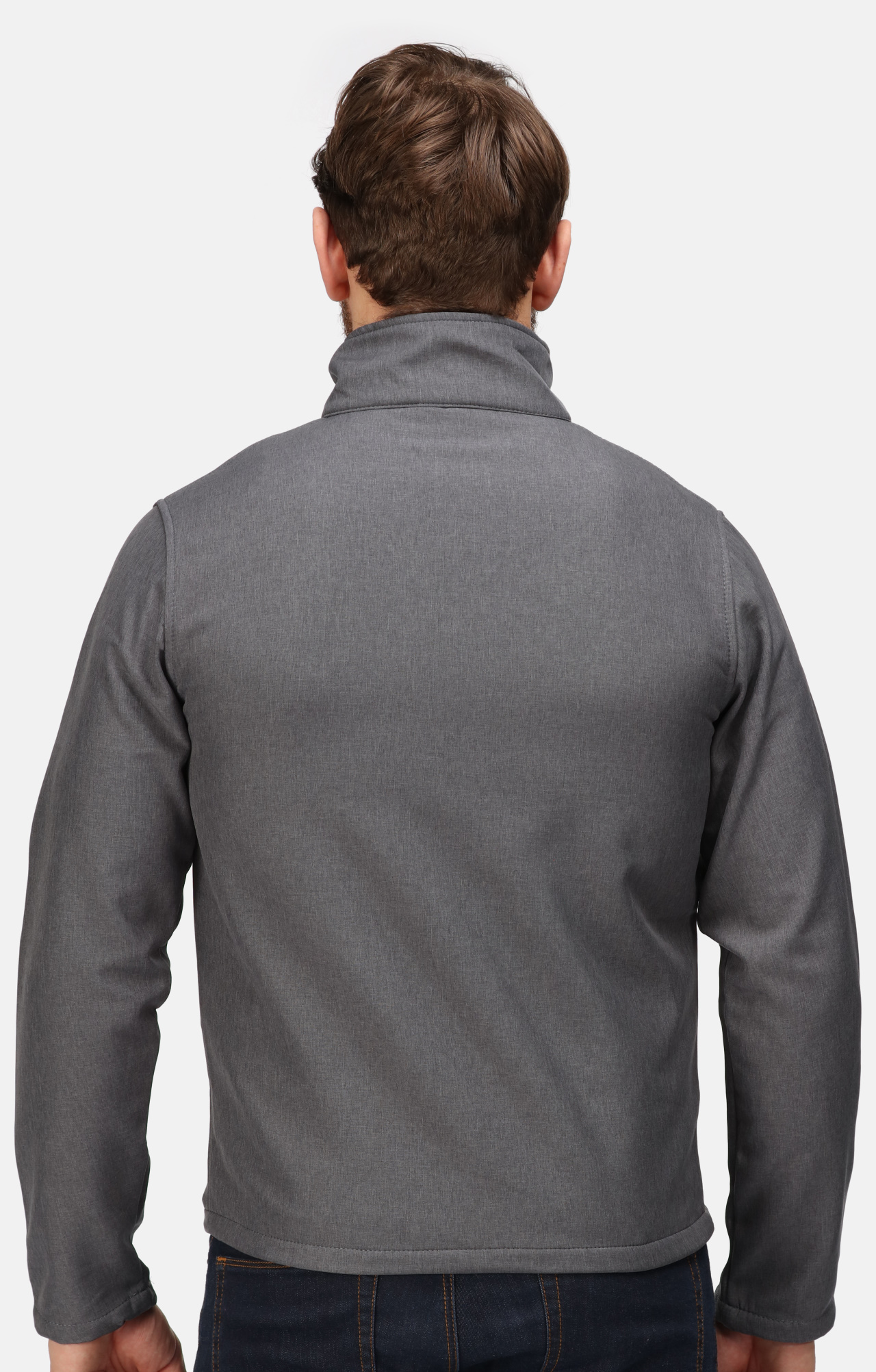 5042044 Куртка РЕГАТТА ПРОФЕШИОНАЛ ЛАЙМСТОУН софтшел серо-черная  Демисезонная одежда размер XXL (58-60) Спецодежда  - Вид №2