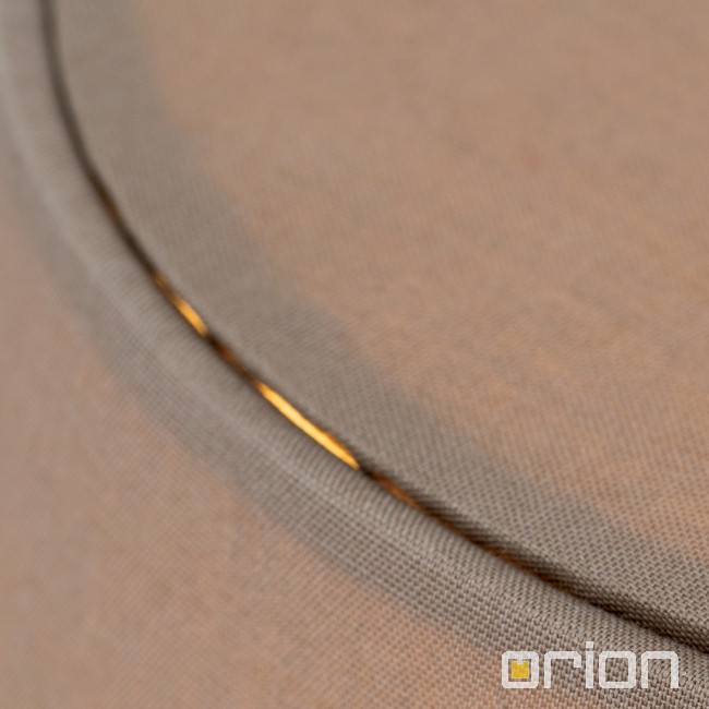 Orion LA 4-1196 коричневый абажур лампа настольная Twins 117699 - Вид №2