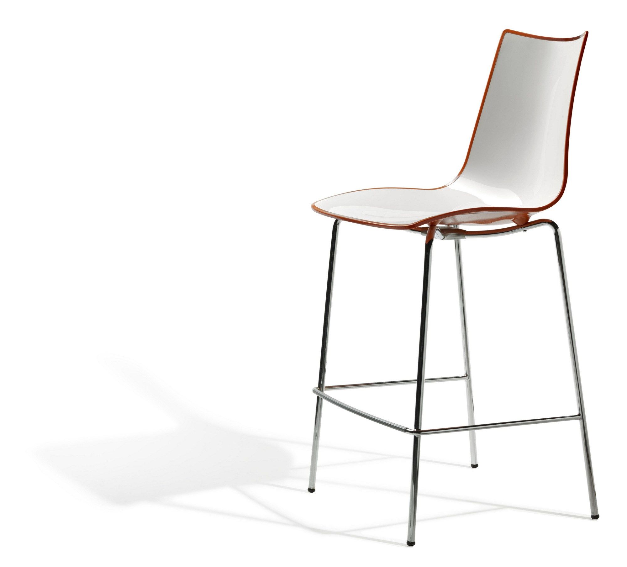 Высокий стул из полимера S-CAB Zebra ARCH-00087150 - Вид №17