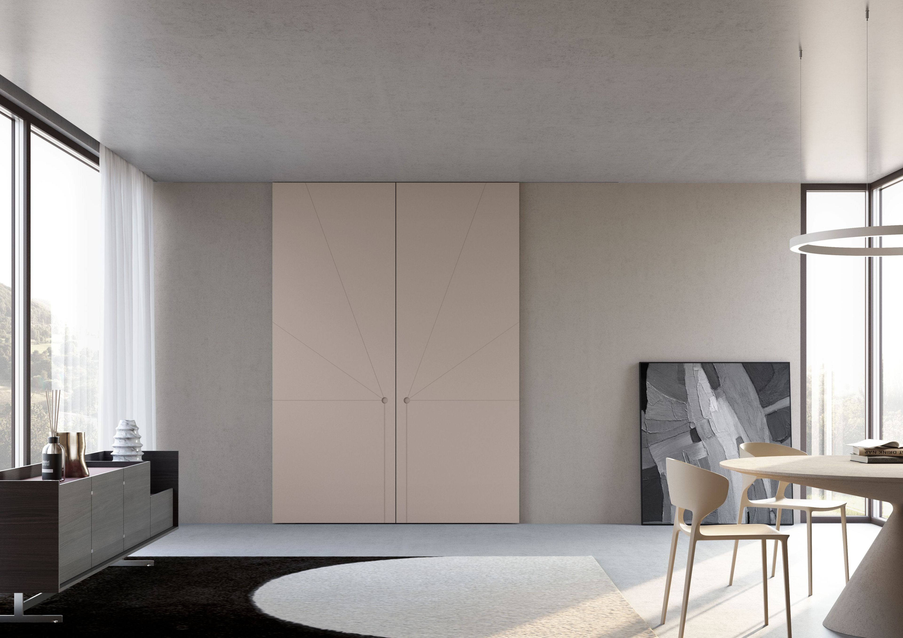 Пантографическая ручка PIVATO le porte выдолбленные ручки ARCH-00136396 - Вид №1