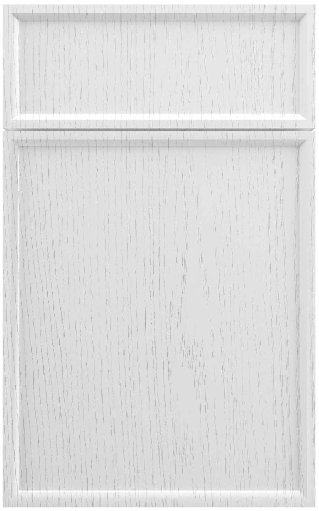 Фасады для кухни Модерн Фрезеровка «Модена» Белая структурная №511 SIDAK SIST325-11029