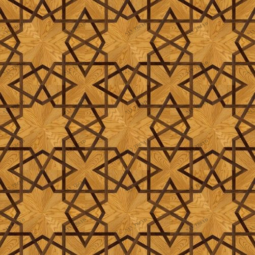 Художественный паркет Da Vinci Щитовой 26-197 Дуб (Гладкая) 500х500 мм 26010197