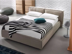 Dall'Agnese Двуспальная кровать с обивкой из ткани Comfort